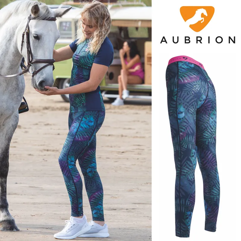 Aubrion Tropical Dutton Riding Tights - Ladies 